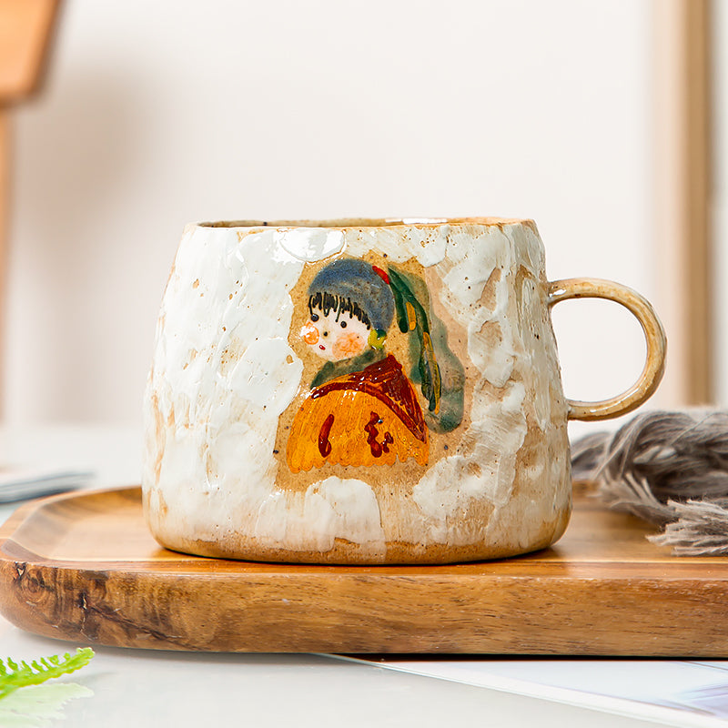 Creative Handmade Ceramic Retro Coffee Cup - Minihomy