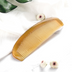 Yak Horn Comb Scalp Massage Tool Tooth Orescent