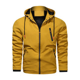 Spring And Autumn Men Detachable Hooded Jacket