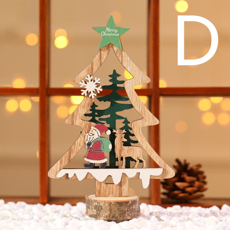 Christmas Day Wooden Bar Decoration - Minihomy