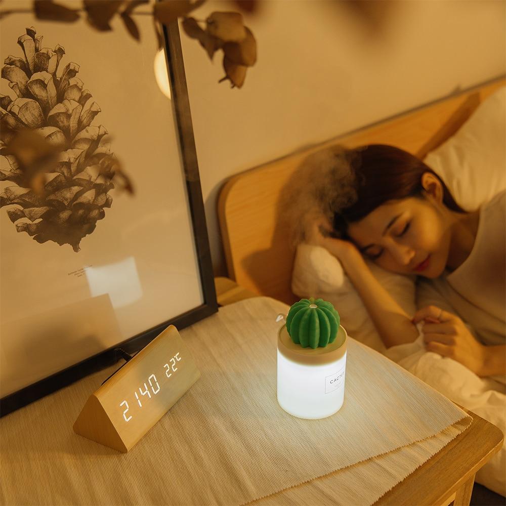 Luminous Cactus Ball Humidifier - Minihomy