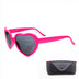 Heart-shaped Lights Become Love Special Effects Glasses Sunglasses