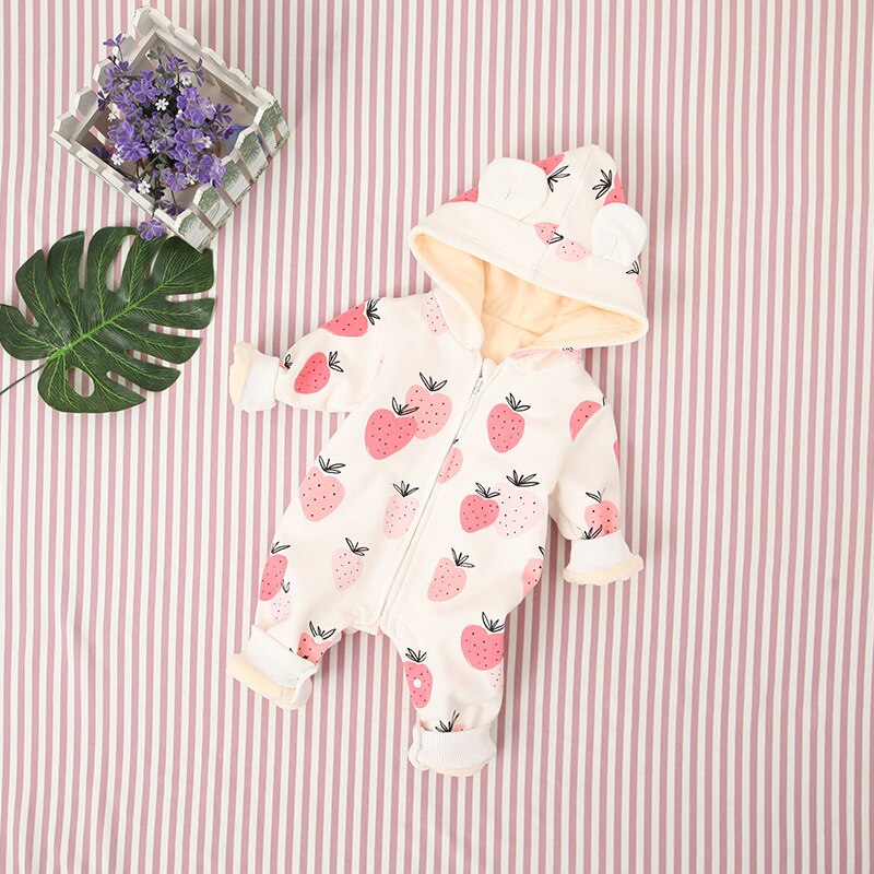 New Baby Romper hoodie Infant Jumpsuit Clothes