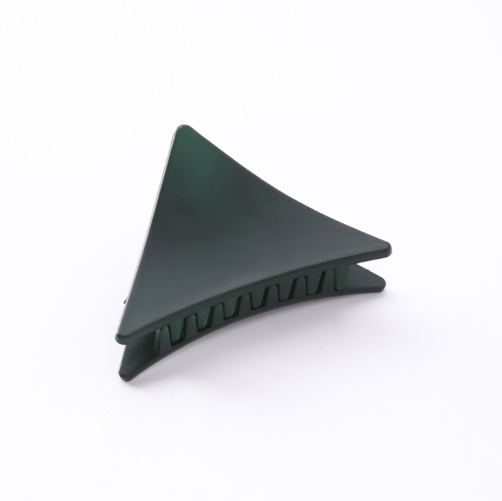 Medium wild color matte triangle hair clips