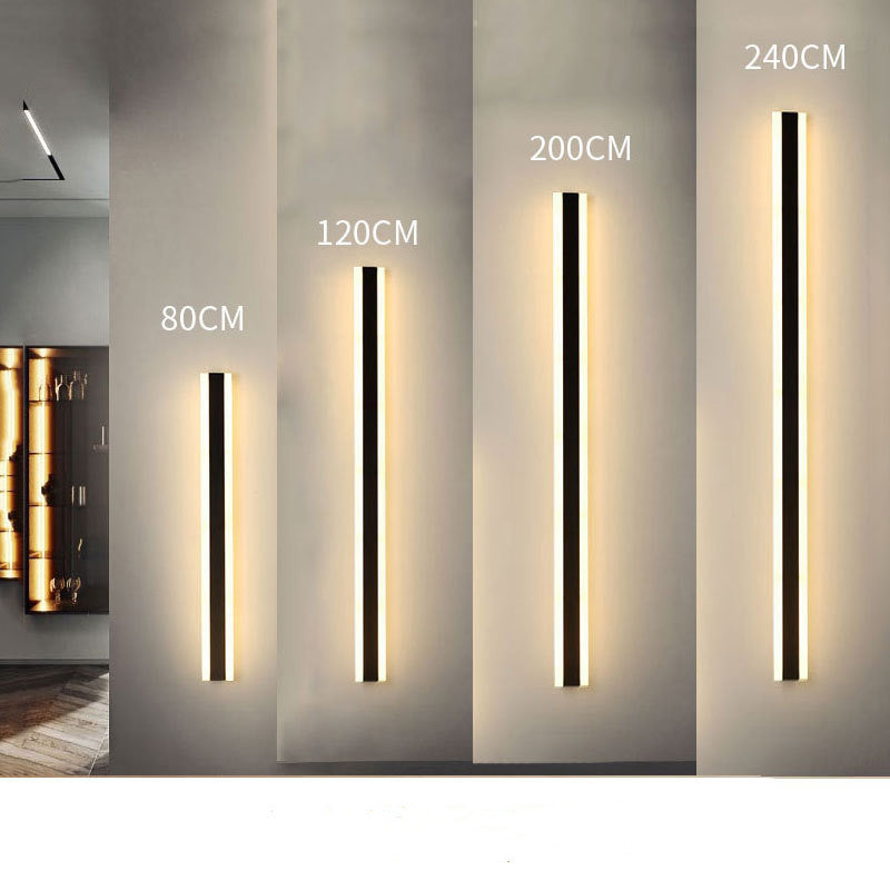 Minimalist long led wall lamp - Minihomy