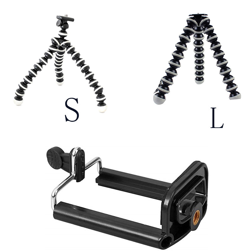 Large Octopus Flexible Tripod Stand Gorillapod for Phone Telefon Mobile Phone Smartphone - Minihomy