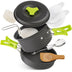 Outdoor cookware 1-2 people camping cookware set - Minihomy