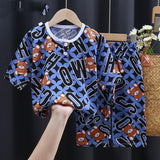 Summer Clothes Cotton Silk Air-conditioning Clothes Baby Clothes