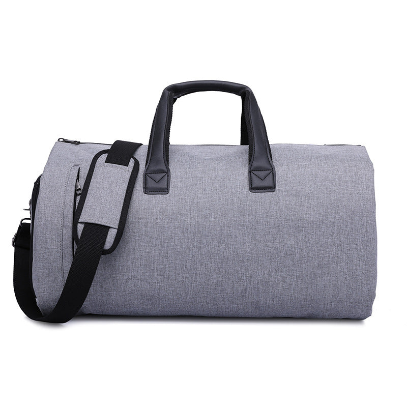 Large capacity travel bag portable cylinder folding suit bag