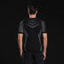 Men's new seamless knit tight-fitting short sleeves - Minihomy