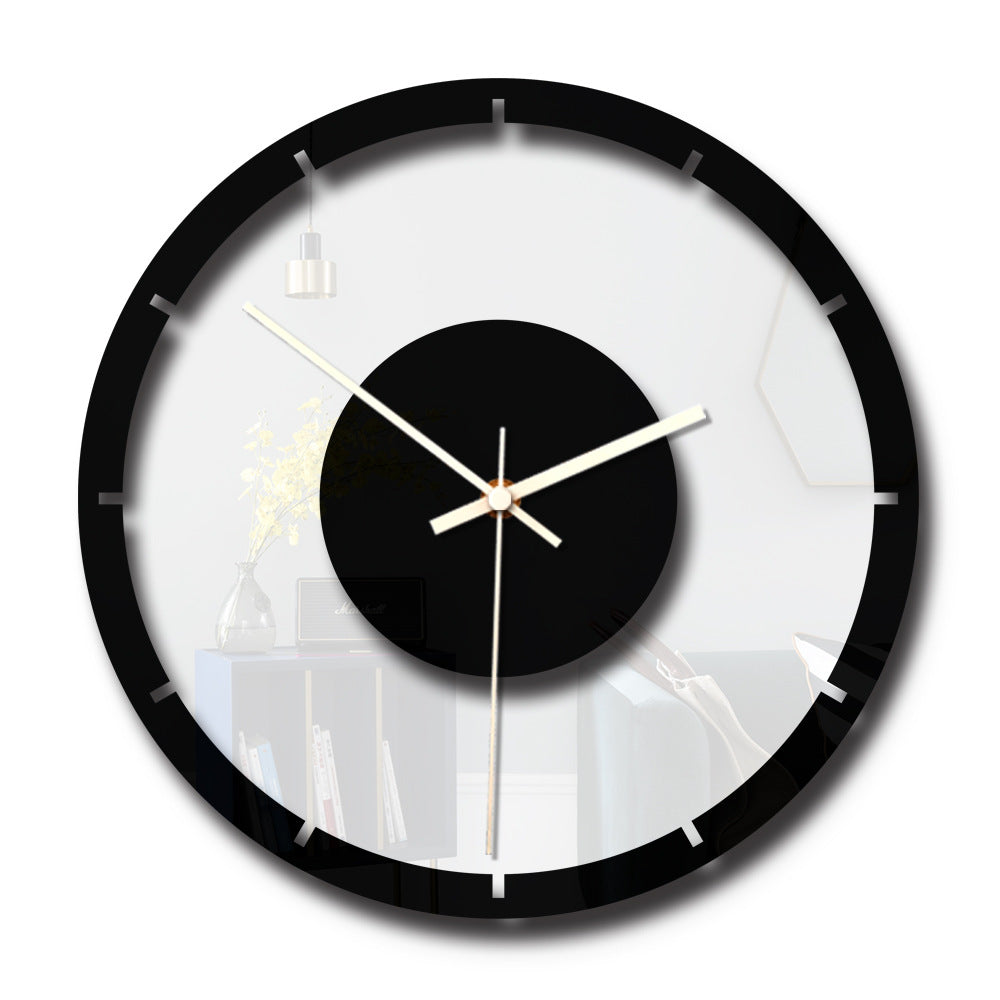 European minimalist creative home wall clock