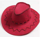 Western Cowboy Wide Brim Hat