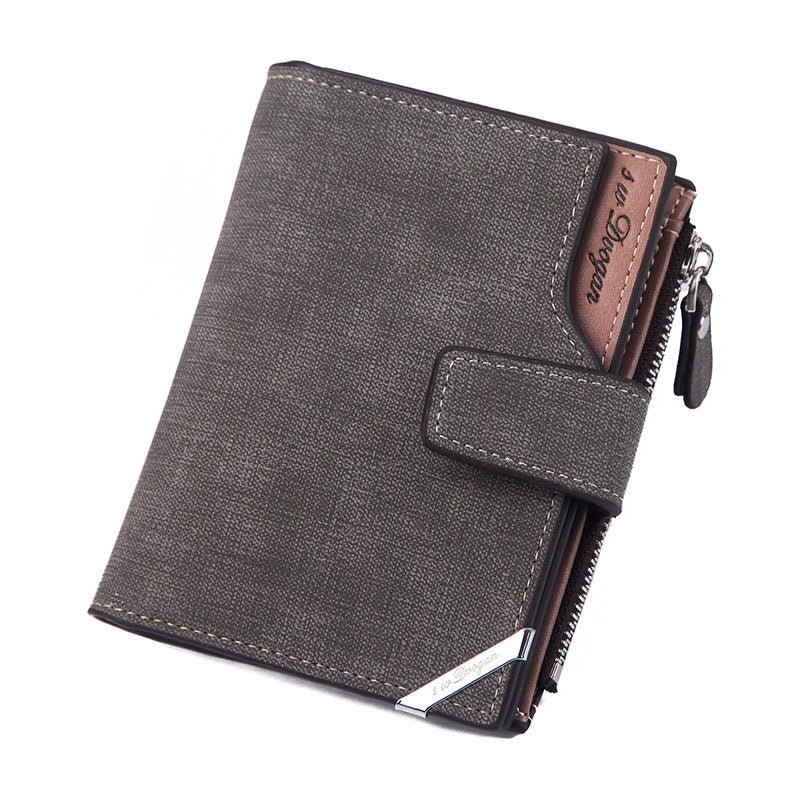 Men's Short Fashionable Retro Wallets