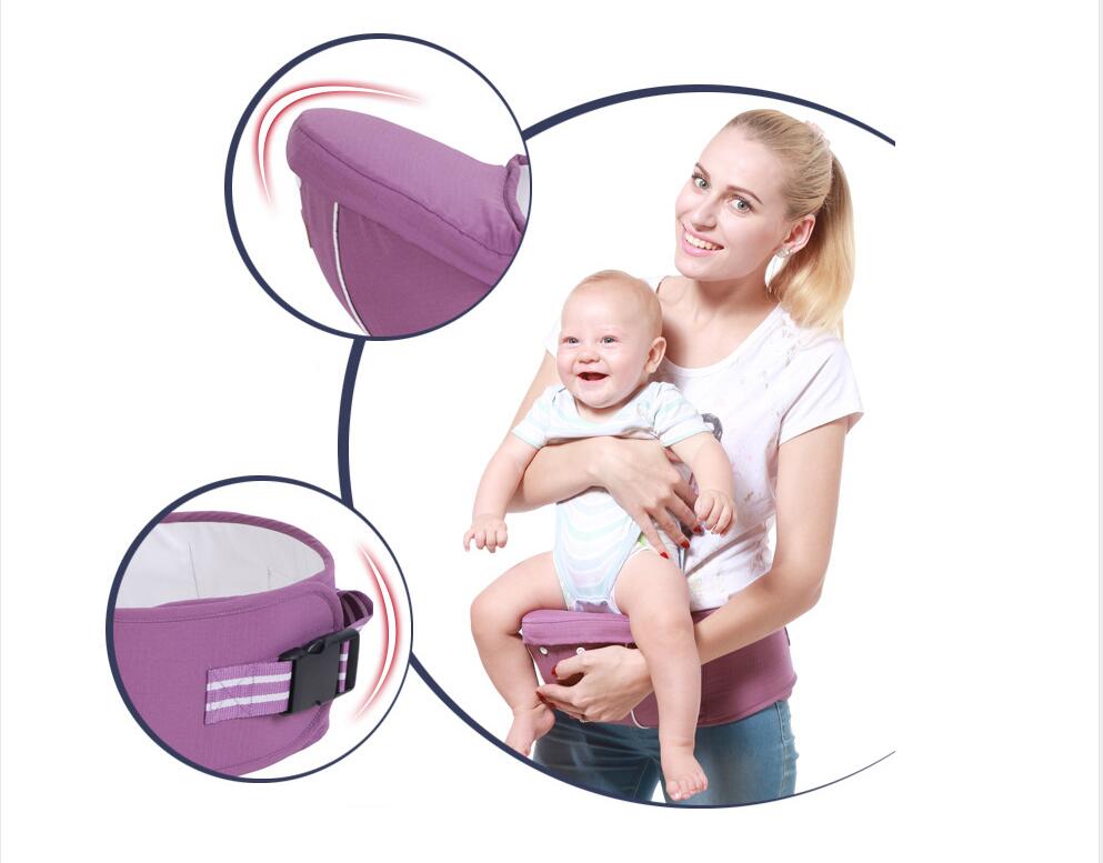 Ergonomic Carrier Backpack Hip seat for newborn - Minihomy