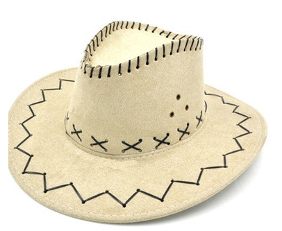 Western Cowboy Wide Brim Hat