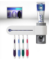 2-in-1 UV disinfection toothbrush Automatic toothpaste holder - Minihomy