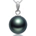 Black pearl pendant - Minihomy