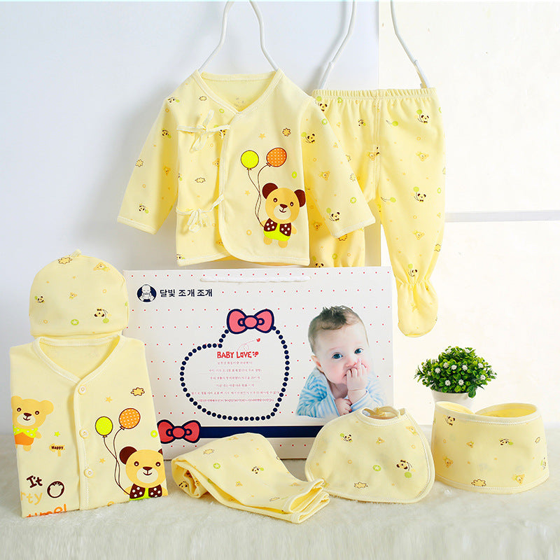 Pure Cotton Newborn Gift Set - Maternal and Baby Products