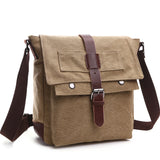 Practical business single shoulder oblique cross bag men's casual canvas bag