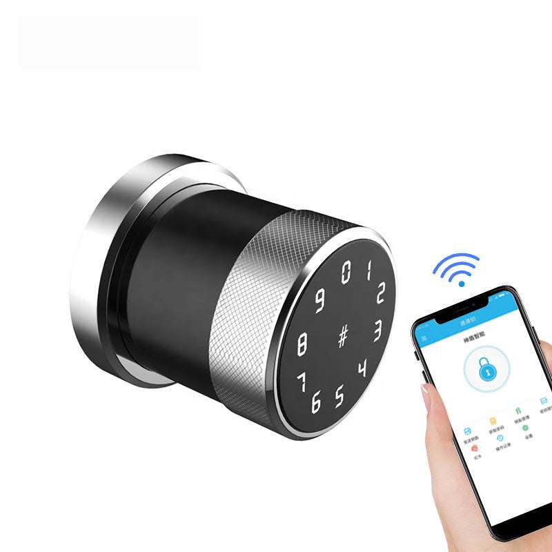 Indoor Fingerprint Password Lock - Single Tongue Ball - Minihomy