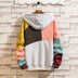 Men's Sweatshirt Loose Patchwork Hoodies Men Women Casual Lovers - Minihomy