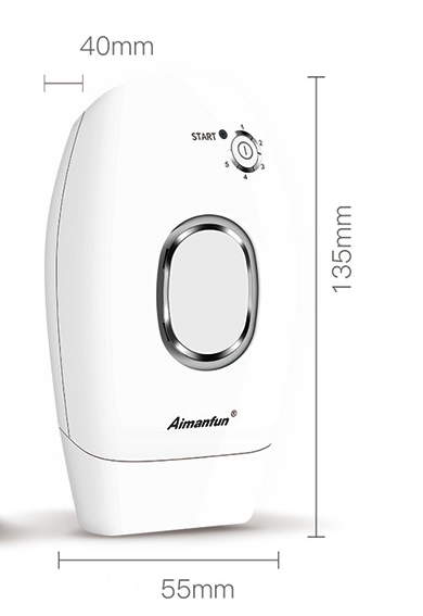 Laser hair removal household instrument - Minihomy