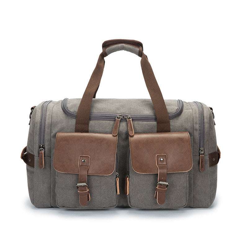 Canvas Travel Duffel Male Large Capacity Travel Bags - Minihomy