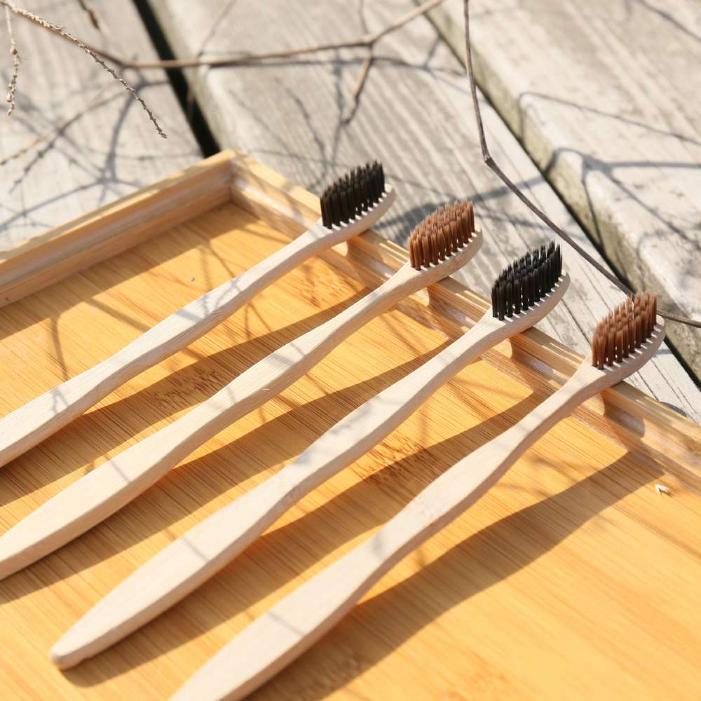 Organic Bamboo Toothbrush - Minihomy