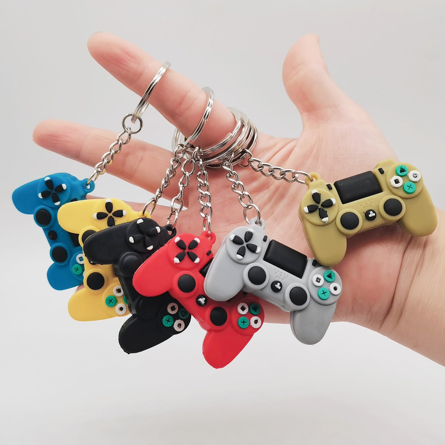 Simulation Toy Game Machine Car Keychain