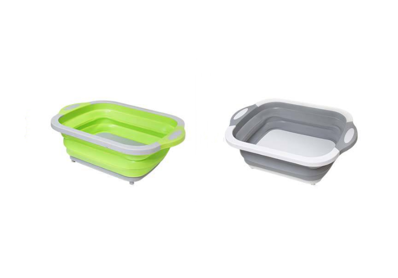 Folding Vegetable Board Household  Multifunctional Anvil Board Washing Basket - Minihomy