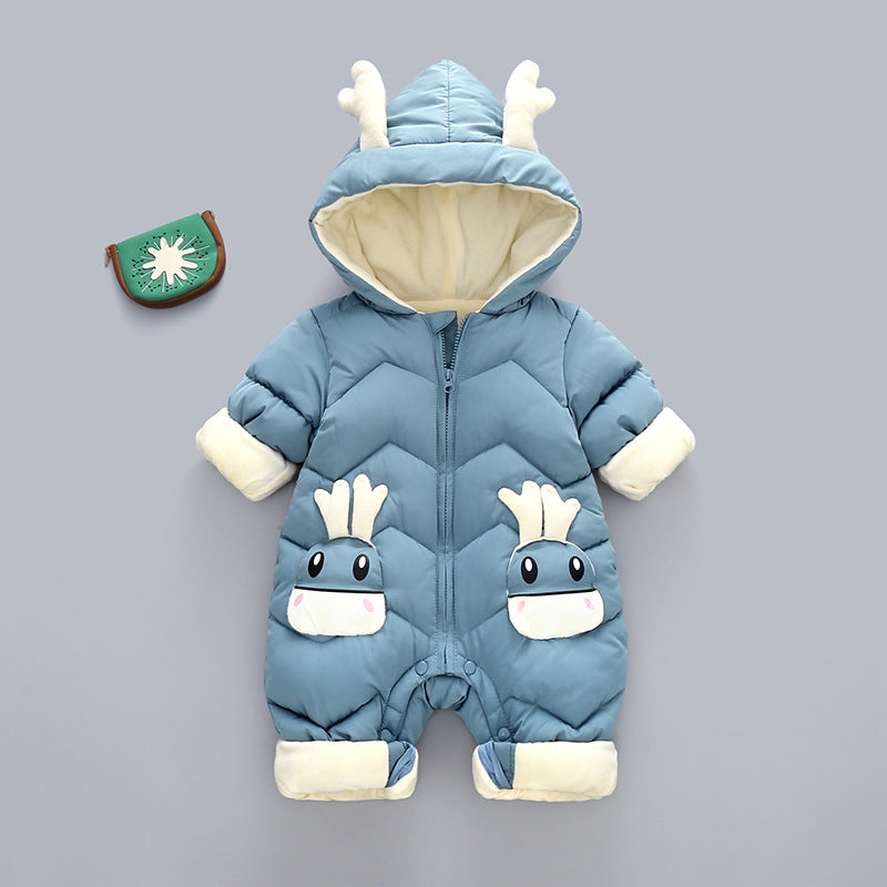 Baby winter romper outwear - Minihomy