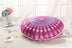 Colorful Mandala Floor Pillows Ottoman Round Bohemian Meditation Cushion Pillow Pouf - Minihomy