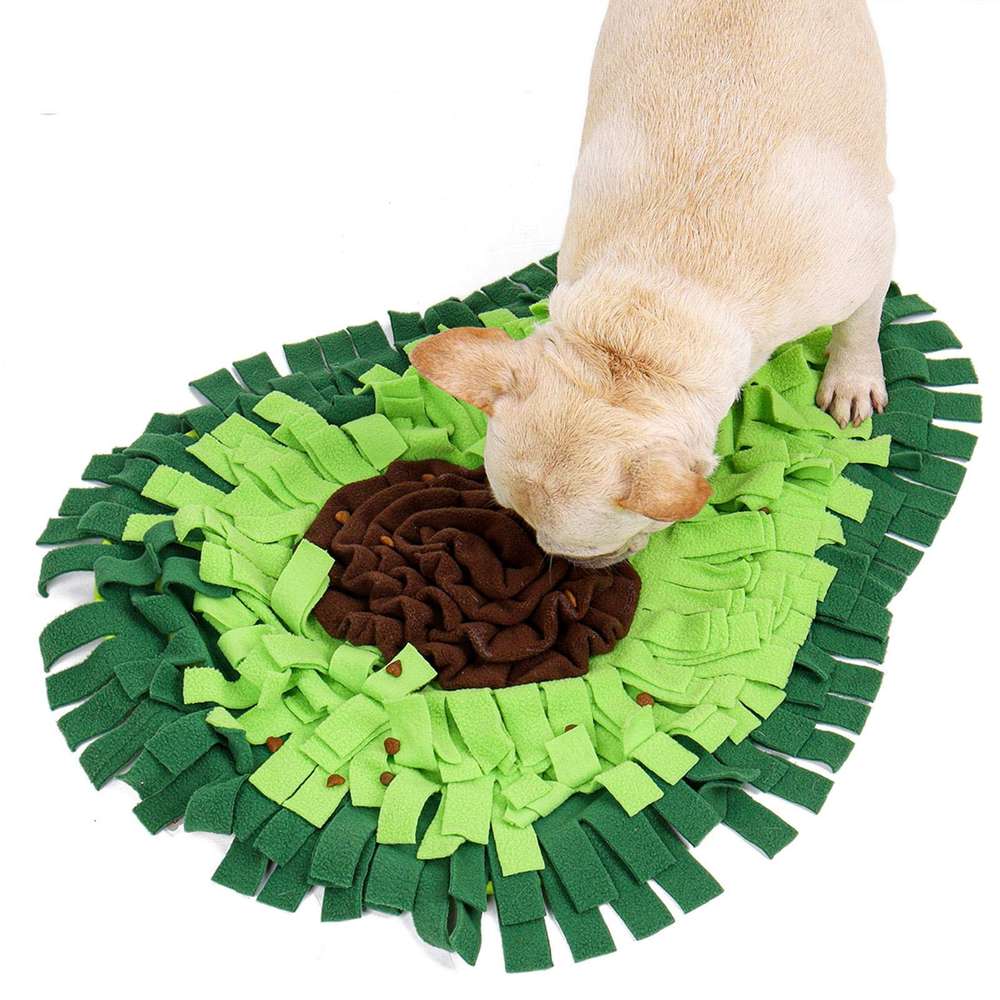 Mat Dog Puzzle Toy Pet Snack Mat Boring Interactive Game Training Blanket - Minihomy