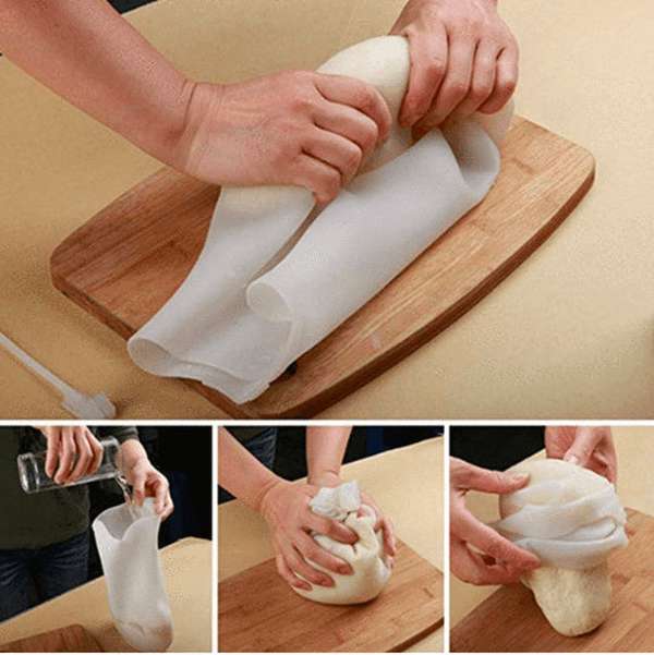 A2892 non stick food grade silica gel kneading bag - Minihomy