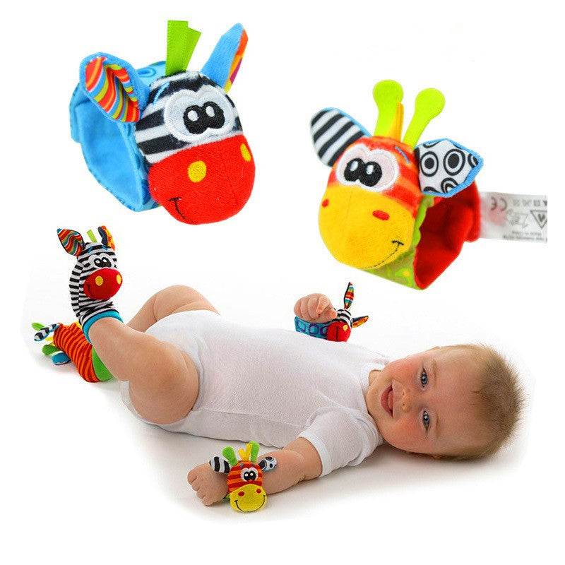 Baby Cartoon Bell Wrist Strap or Socks - Minihomy