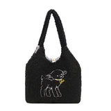 Lamb Bags Winter Shoulder Bag For Women