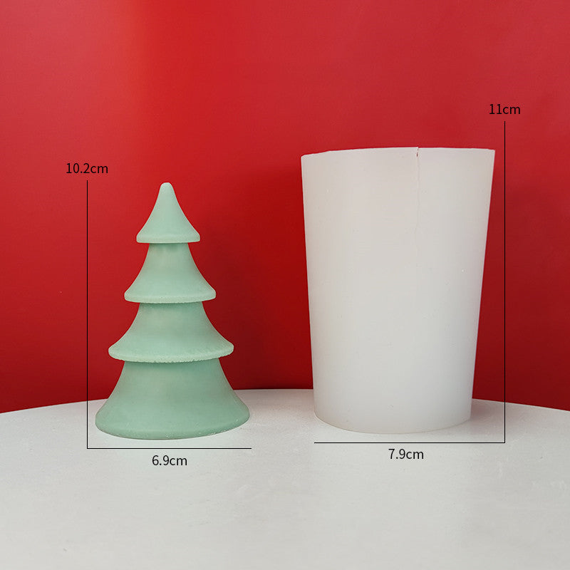 Christmas Scented Candle Silicone Diy Mold