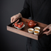 Bamboo Tray Household Tea Set Storage