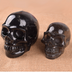 Natural Obsidian Precision Carved Skull