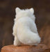 Simulation arctic fox plush toy doll