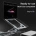 Adjustable Laptop Stand Portable Computer Stand Aluminum Alloy Laptop Riser Compatible Laptop Stand Holder - Minihomy