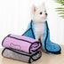 Dogs Cats Towels Super Absorbent Dog Bathrobe Microfiber Bath Towels Quick-Drying Cat Bath Towel For Pets Towel Dog Towels