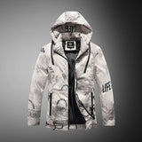 Men Winter Jacket With Velvet Pattern - Minihomy