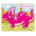 Baby Wooden Cartoon Dinosaur 3D Puzzle Jigsaw for Kids Montessori Early Learning Educational Puzzle Toys - Minihomy