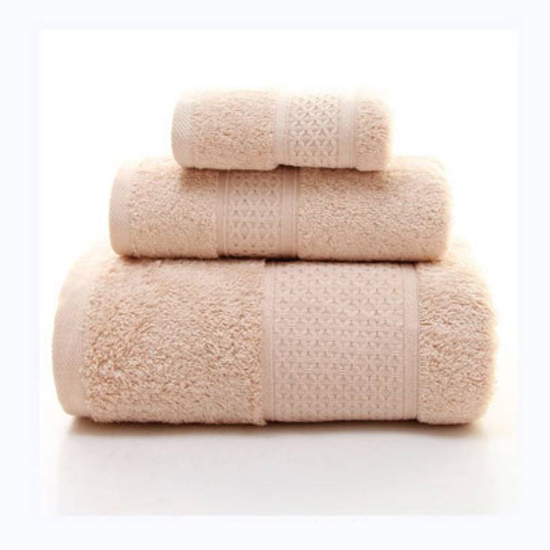 Pure cotton thickened bath towel