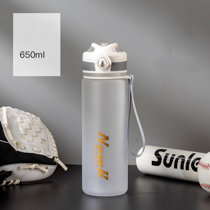 Large capacity sports portable water bottle