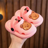 Cartoon Bear Walking Breathable Sandals