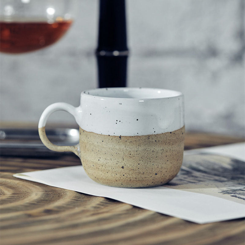 Nordic Art Retro Frosted Ceramic Coffee Cup