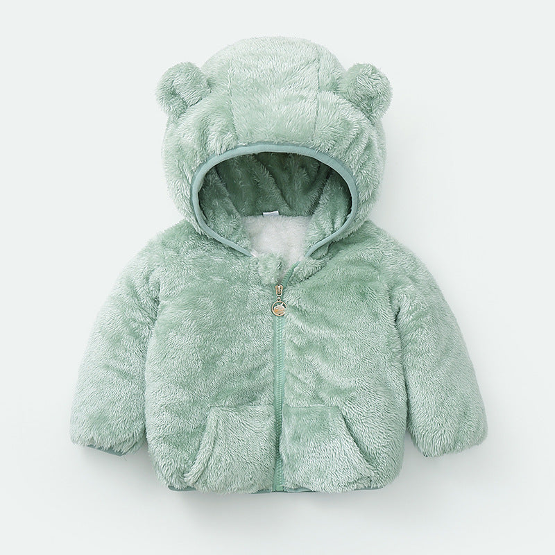 Baby winter padded jacket cotton jacket - Minihomy