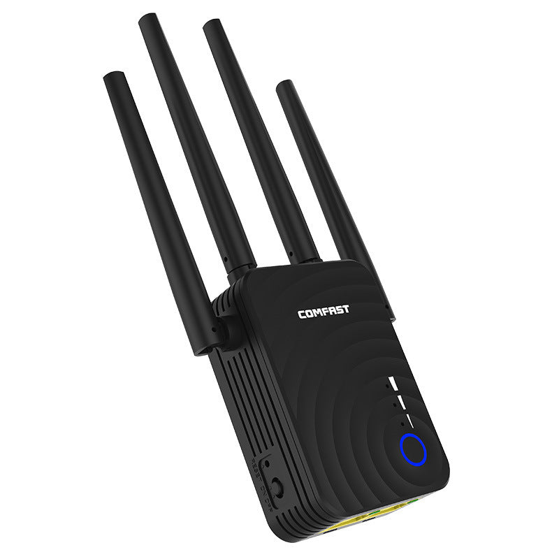 Dual-band 1200-megabit wireless relay router - Minihomy